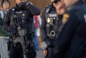 Madrid Police Headquarters Presents New Years Eve Security Plan - Madrid