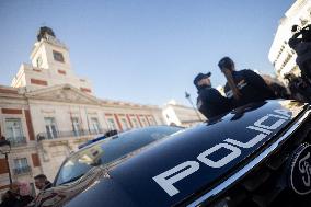 Madrid Police Headquarters Presents New Years Eve Security Plan - Madrid
