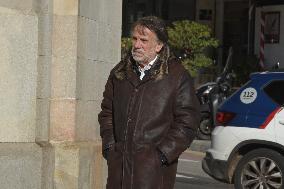 Funeral of Businessman Carles Vilarrubi - Barcelona