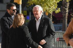 Funeral of Businessman Carles Vilarrubi - Barcelona