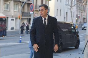 Funeral of Businessman Carles Vilarrubi - Barcelona