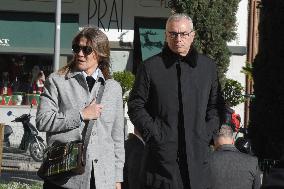 Funeral of Businessman Carles Vilarrubi - Barcelona