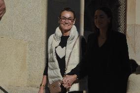 Funeral of Businessman Carles Vilarrubi - Barcelona