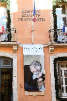 Brigitte Bardot Portraits Installed - Saint Tropez