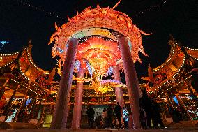 New Year Lantern Decorations at the Confucius Temple - Nanjing