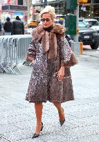 Rita Ora and Ryan Seacrest out in Times Square