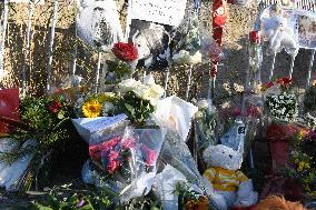 Hommage To Brigitte Bardot Outside Her House - Saint Tropez