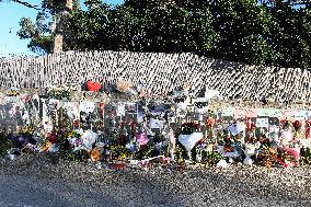 Hommage To Brigitte Bardot Outside Her House - Saint Tropez