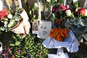 Hommage To Brigitte Bardot Outside Her House - Saint Tropez