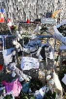 Hommage To Brigitte Bardot Outside Her House - Saint Tropez