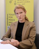 Interview with Latvian ambassador to U.N.