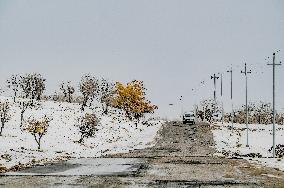 Snowfall In Kurdistan Region - Iraq
