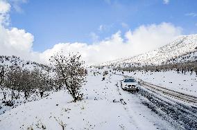 Snowfall In Kurdistan Region - Iraq