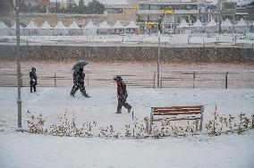 Snowfall In Kurdistan Region - Iraq
