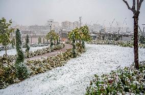 Snowfall In Kurdistan Region - Iraq