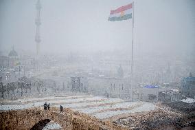 Snowfall In Kurdistan Region - Iraq
