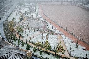 Snowfall In Kurdistan Region - Iraq