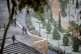 Snowfall In Kurdistan Region - Iraq