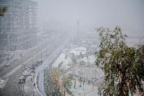 Snowfall In Kurdistan Region - Iraq