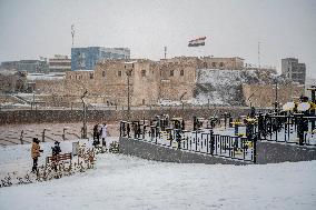 Snowfall In Kurdistan Region - Iraq