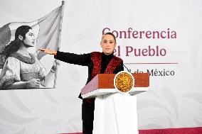 Mexico’s President Claudia Sheinbaum News Conference - Mexico City
