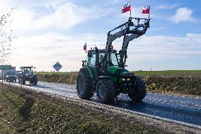 Farmers Protest EU Agreement With Mercosur - Poland