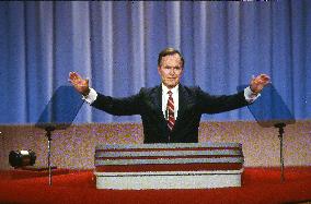 VP George H.W. Bush Accepts 1988 GOP Nomination