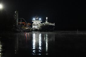 Finnish authorities seize vessel following sea cable disruption