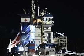 Finnish authorities seize vessel following sea cable disruption