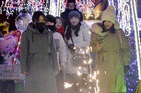 Pyongyang ahead of New Year's Day