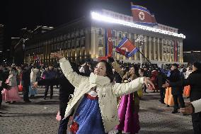 Pyongyang ahead of New Year's Day