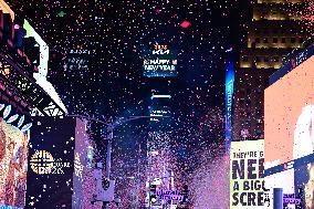 2026 New Years Day in Times Square
