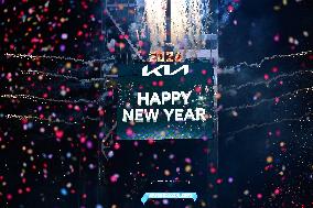 2026 New Years Day in Times Square