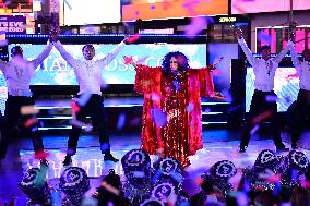 2025 New Years Eve in Times Square