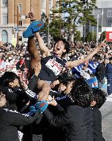 GMO Internet Group wins national corporate ekiden in Japan