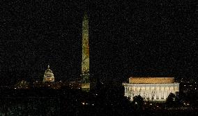 Freedom 250 new years at the  Washington Monument