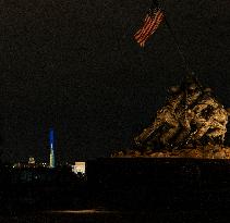 Freedom 250 new years at the  Washington Monument