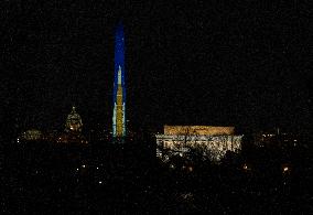 Freedom 250 new years at the  Washington Monument