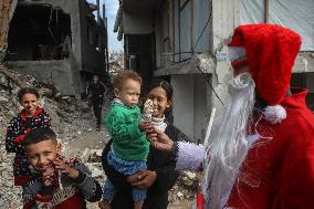 New Year Celebrations in Gaza