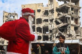 New Year Celebrations in Gaza