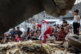 New Year Celebrations in Gaza