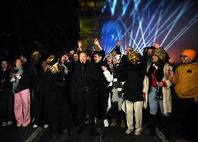 New Year Celebrations in France - Paris