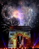 New Year Celebrations in France - Paris