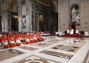 Pope Leo XIV Leads Final Celebration of 2025 - Vatican