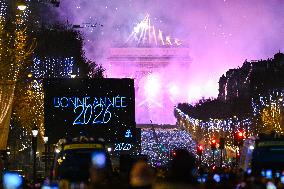 New Year Celebrations in France - Paris