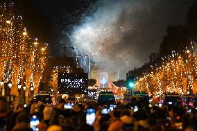 New Year Celebrations in France - Paris