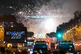 New Year Celebrations in France - Paris