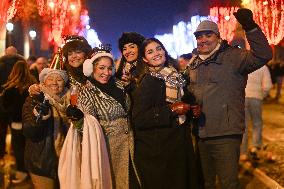 New Year Celebrations in France - Paris