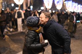 New Year Celebrations in France - Paris