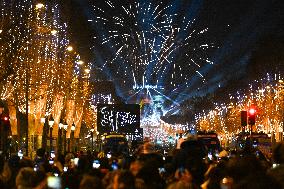 New Year Celebrations in France - Paris